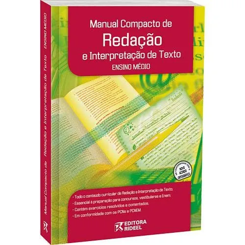 como escrever melhor - Livro Manual Compacto de Redação e Interpretação de Texto 