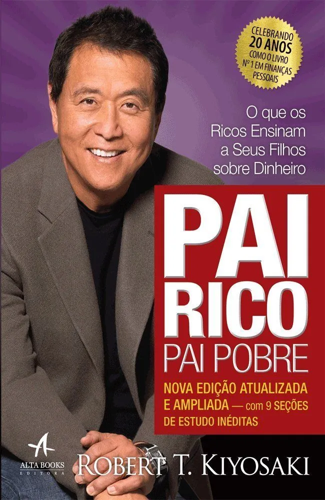 livro de empreendedorismo Pai Rico Pai Pobre - Robert Kiyosaki